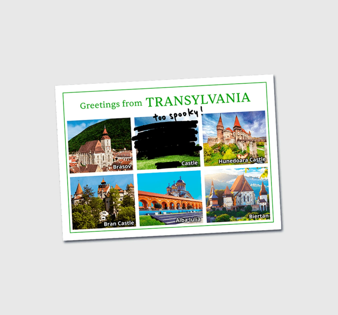 Greetings from Transylvania